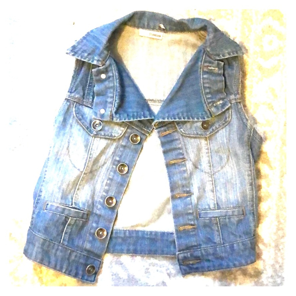 Denim vest